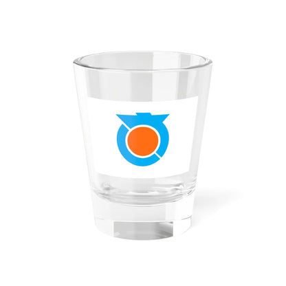 Flag of Sanagochi Tokushima (Japan) Shot Glass 1.5oz 1.5oz - Go Mug Yourself