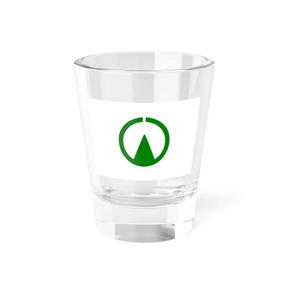Flag of Sanbu-town Chiba 1964-2006 (Japan) Shot Glass 1.5oz 1.5oz - Go Mug Yourself