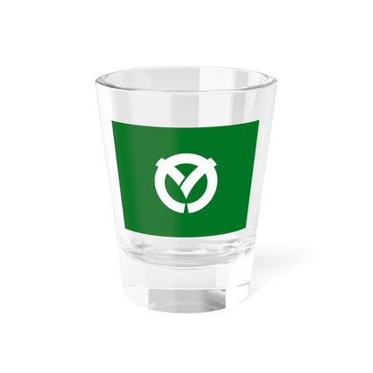Flag of Sanda Hyogo (Japan) Shot Glass 1.5oz 1.5oz - Go Mug Yourself