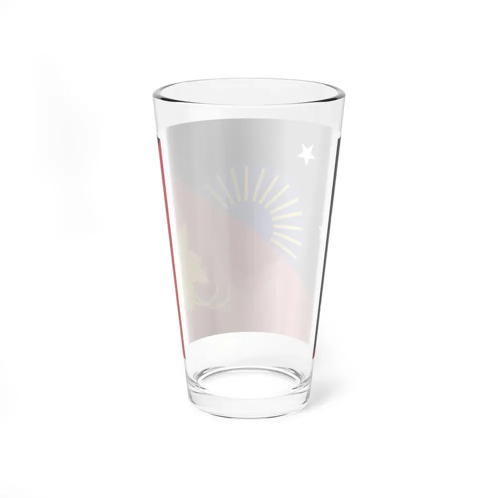 Flag of Sandaun Papa New Guinea - Pint Glass 16oz - Go Mug Yourself
