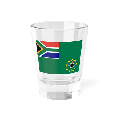 Flag of SANDF Joint Operations Division (South Africa) Shot Glass 1.5oz 1.5oz - Go Mug Yourself