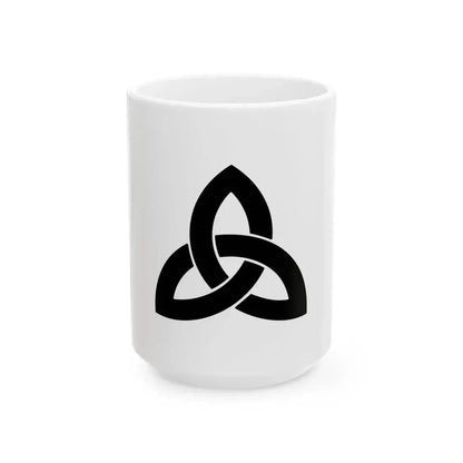 Flag of Sango Nara (Japan) White Coffee Mug 15oz - Go Mug Yourself