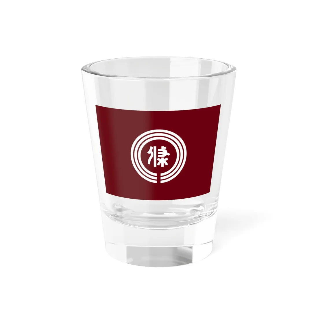 Flag of Sanjo Niigata (Japan) Shot Glass 1.5oz 1.5oz - Go Mug Yourself