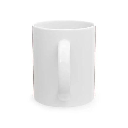 Flag of Sanko Oita 1961-2005 (Japan) White Coffee Mug - Go Mug Yourself