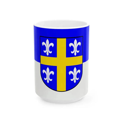 Flag of Sankt Wendel (Germany) White Coffee Mug 15oz - Go Mug Yourself