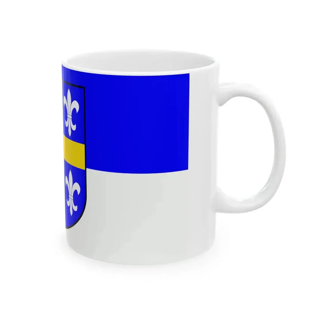 Flag of Sankt Wendel (Germany) White Coffee Mug - Go Mug Yourself
