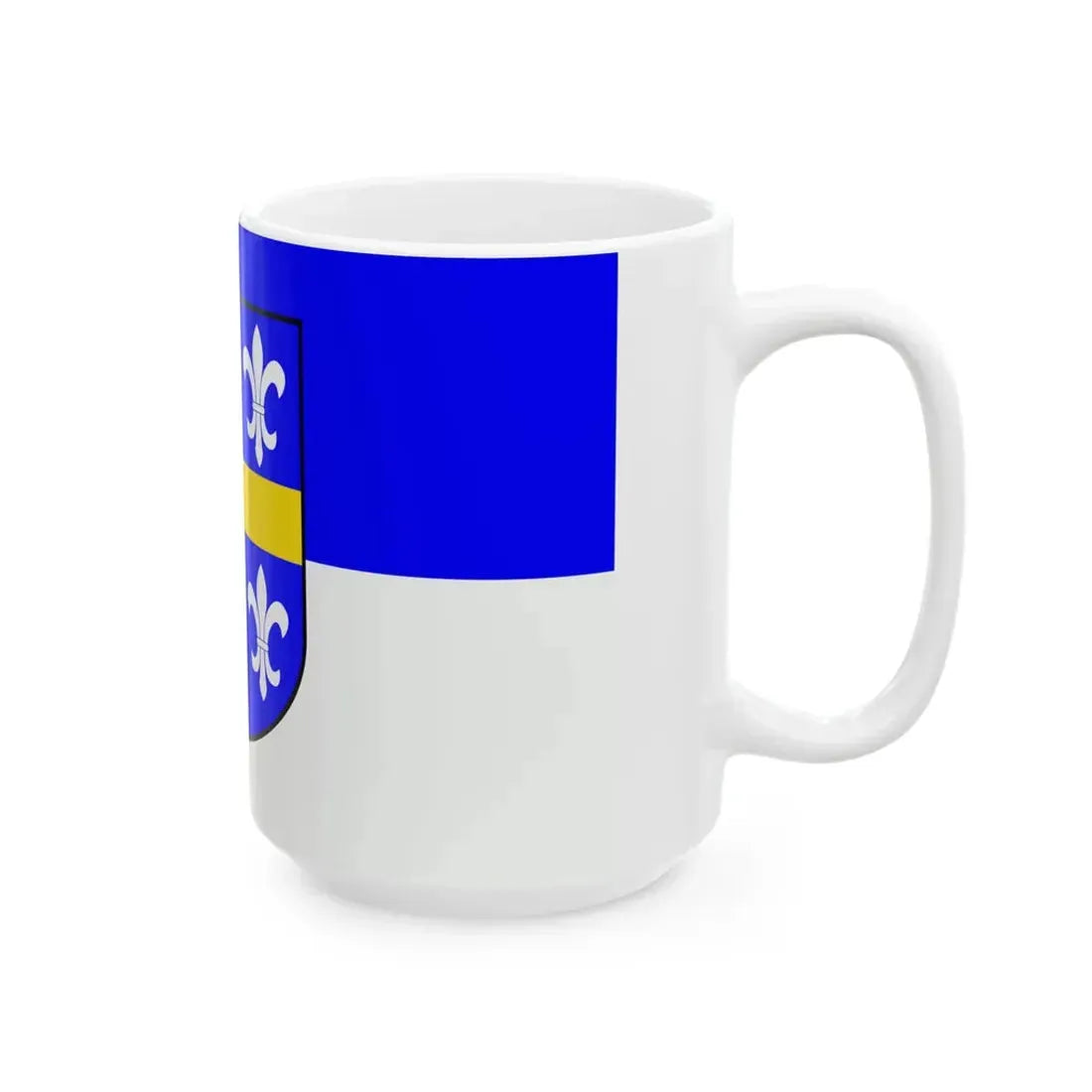 Flag of Sankt Wendel (Germany) White Coffee Mug - Go Mug Yourself