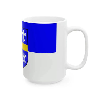 Flag of Sankt Wendel (Germany) White Coffee Mug - Go Mug Yourself