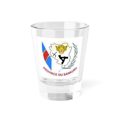 Flag of Sankuru Province (Congo) Shot Glass 1.5oz 1.5oz - Go Mug Yourself