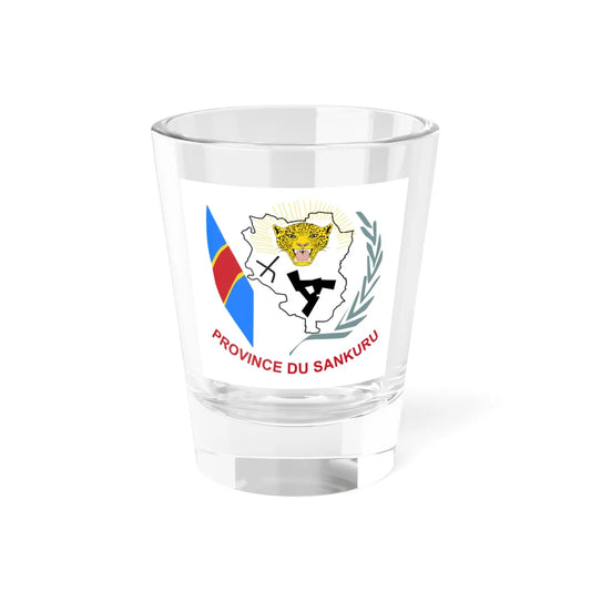 Flag of Sankuru Province (Congo) Shot Glass 1.5oz 1.5oz - Go Mug Yourself