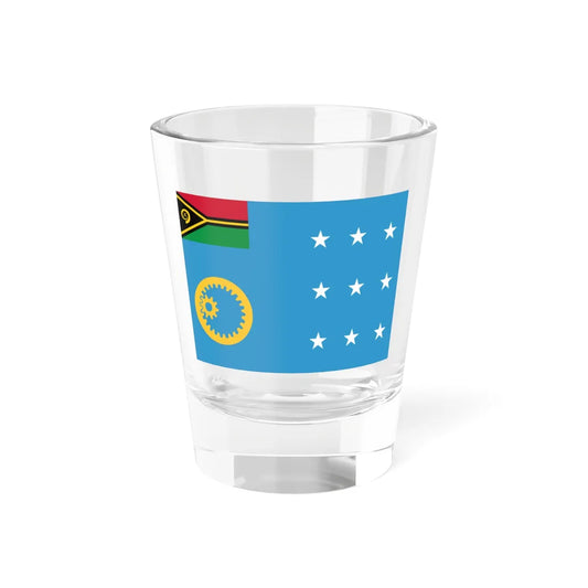 Flag of Sanma Province (Vanuatu) Shot Glass 1.5oz 1.5oz - Go Mug Yourself