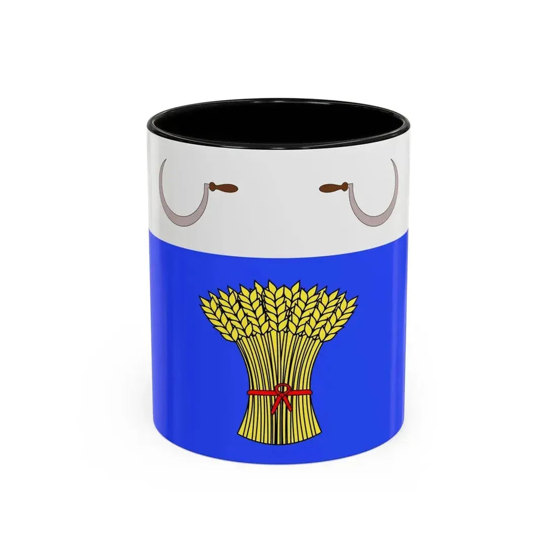 Flag of Sannat Malta - Accent Coffee Mug 11oz Black - Go Mug Yourself