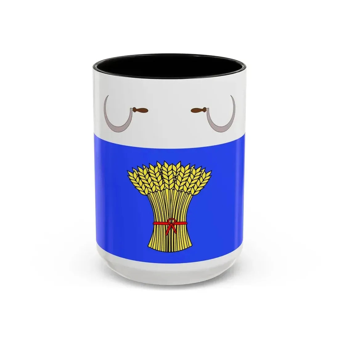 Flag of Sannat Malta - Accent Coffee Mug 15oz Black - Go Mug Yourself