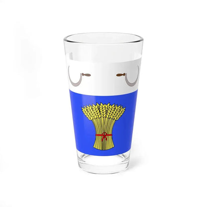 Flag of Sannat Malta - Pint Glass 16oz 16oz - Go Mug Yourself