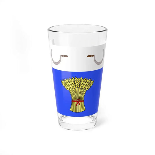 Flag of Sannat Malta - Pint Glass 16oz 16oz - Go Mug Yourself
