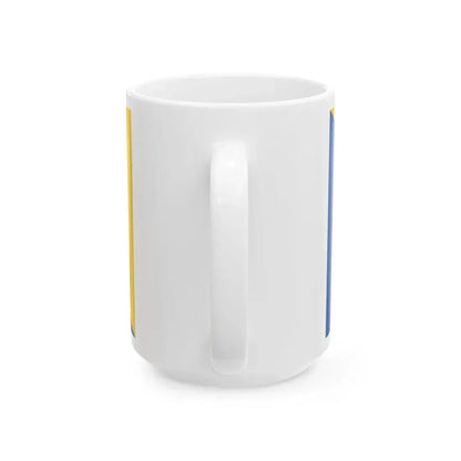 Flag of Santa Ana California (United States) White Coffee Mug - Go Mug Yourself