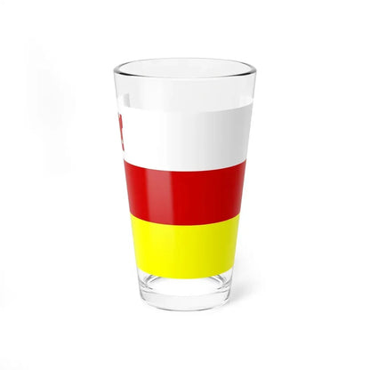 Flag of Santa Barbara, California - Pint Glass 16oz 16oz - Go Mug Yourself