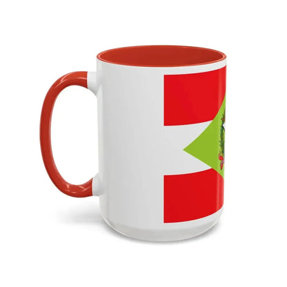 Flag of Santa Catarina Brazil - Accent Coffee Mug - Go Mug Yourself
