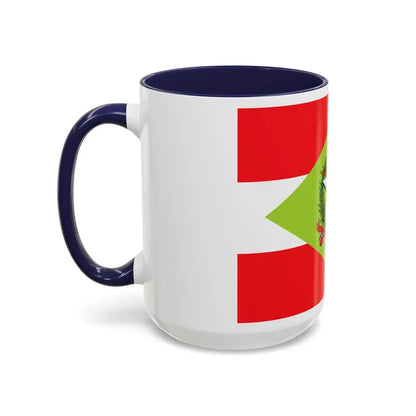 Flag of Santa Catarina Brazil - Accent Coffee Mug - Go Mug Yourself