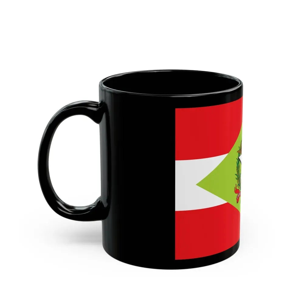 Flag of Santa Catarina Brazil - Black Coffee Mug - Go Mug Yourself