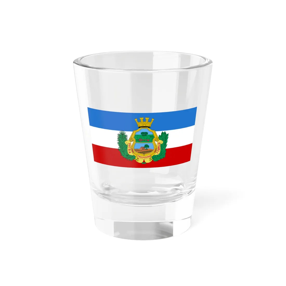 Flag of Santa Clara (Cuba) Shot Glass 1.5oz 1.5oz - Go Mug Yourself