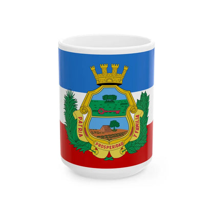 Flag of Santa Clara (Cuba) White Coffee Mug 15oz - Go Mug Yourself