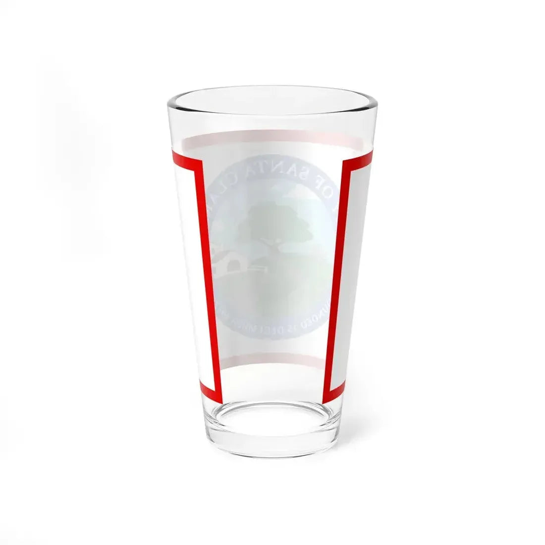 Flag of Santa Clarita, California - Pint Glass 16oz - Go Mug Yourself