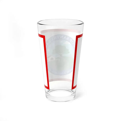 Flag of Santa Clarita, California - Pint Glass 16oz - Go Mug Yourself