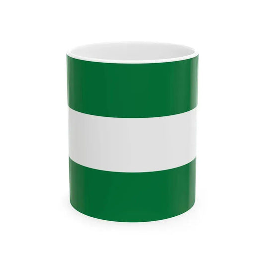 Flag of Santa Cruz (Bolivia) White Coffee Mug 11oz - Go Mug Yourself