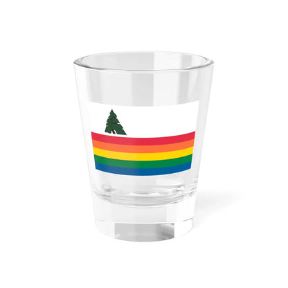 Flag of Santa Cruz County California (United States) Shot Glass 1.5oz 1.5oz - Go Mug Yourself