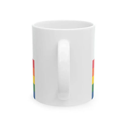 Flag of Santa Cruz County California (United States) White Coffee Mug - Go Mug Yourself
