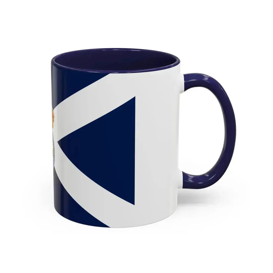 Flag of Santa Cruz de Tenerife Spain - Accent Coffee Mug - Go Mug Yourself
