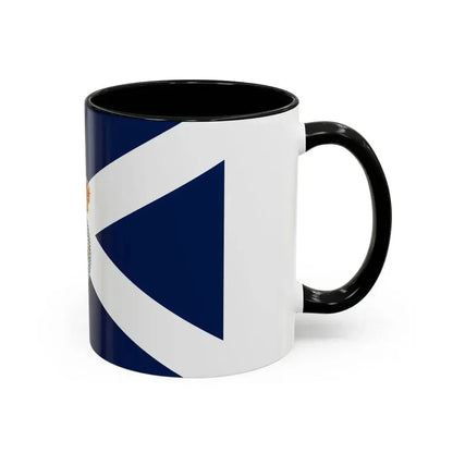 Flag of Santa Cruz de Tenerife Spain - Accent Coffee Mug - Go Mug Yourself