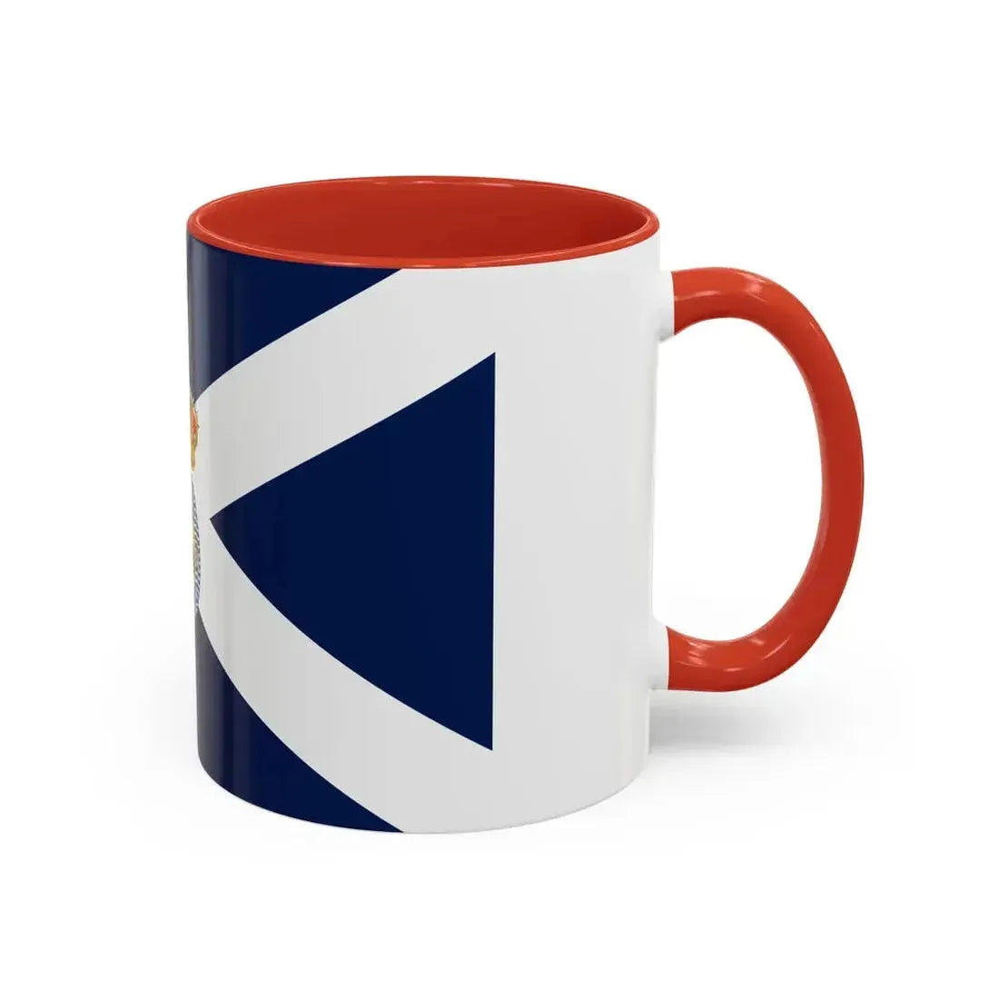Flag of Santa Cruz de Tenerife Spain - Accent Coffee Mug - Go Mug Yourself