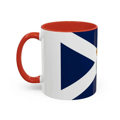 Flag of Santa Cruz de Tenerife Spain - Accent Coffee Mug - Go Mug Yourself