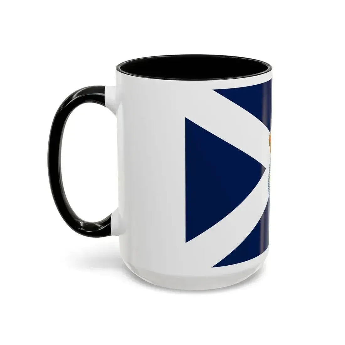 Flag of Santa Cruz de Tenerife Spain - Accent Coffee Mug - Go Mug Yourself