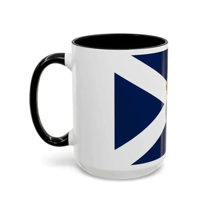 Flag of Santa Cruz de Tenerife Spain - Accent Coffee Mug - Go Mug Yourself