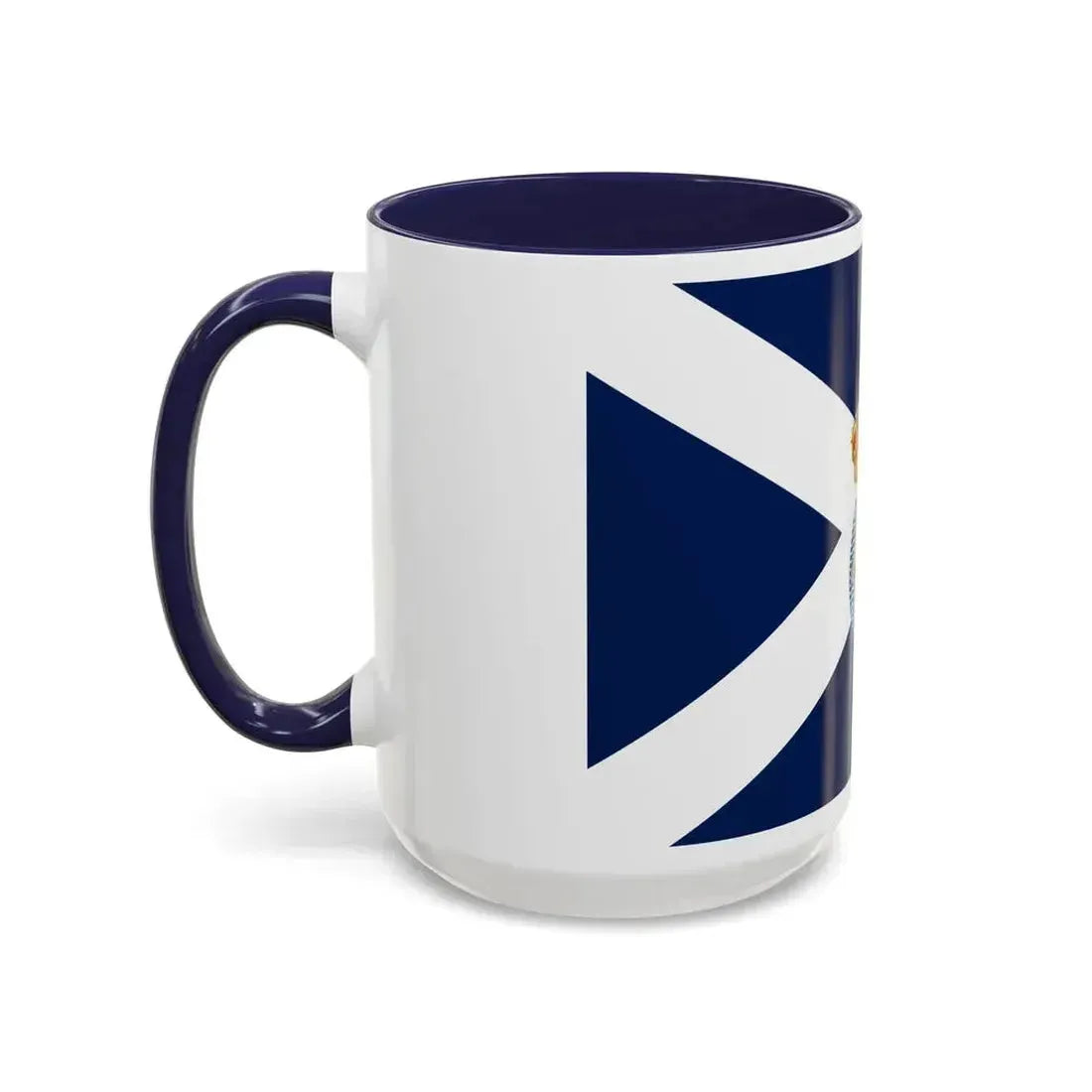 Flag of Santa Cruz de Tenerife Spain - Accent Coffee Mug - Go Mug Yourself