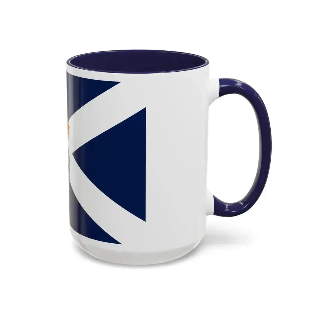 Flag of Santa Cruz de Tenerife Spain - Accent Coffee Mug - Go Mug Yourself