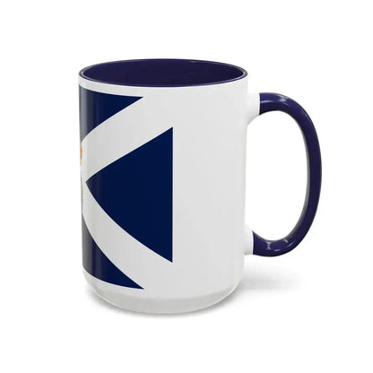 Flag of Santa Cruz de Tenerife Spain - Accent Coffee Mug - Go Mug Yourself