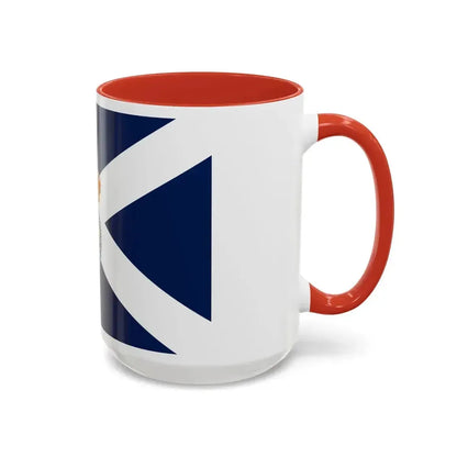 Flag of Santa Cruz de Tenerife Spain - Accent Coffee Mug - Go Mug Yourself