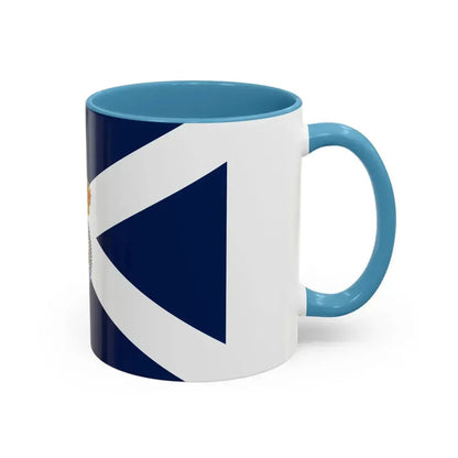 Flag of Santa Cruz de Tenerife Spain - Accent Coffee Mug - Go Mug Yourself