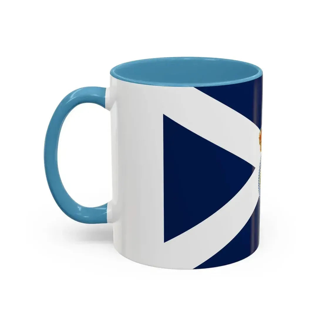 Flag of Santa Cruz de Tenerife Spain - Accent Coffee Mug - Go Mug Yourself