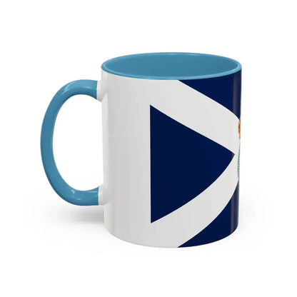 Flag of Santa Cruz de Tenerife Spain - Accent Coffee Mug - Go Mug Yourself