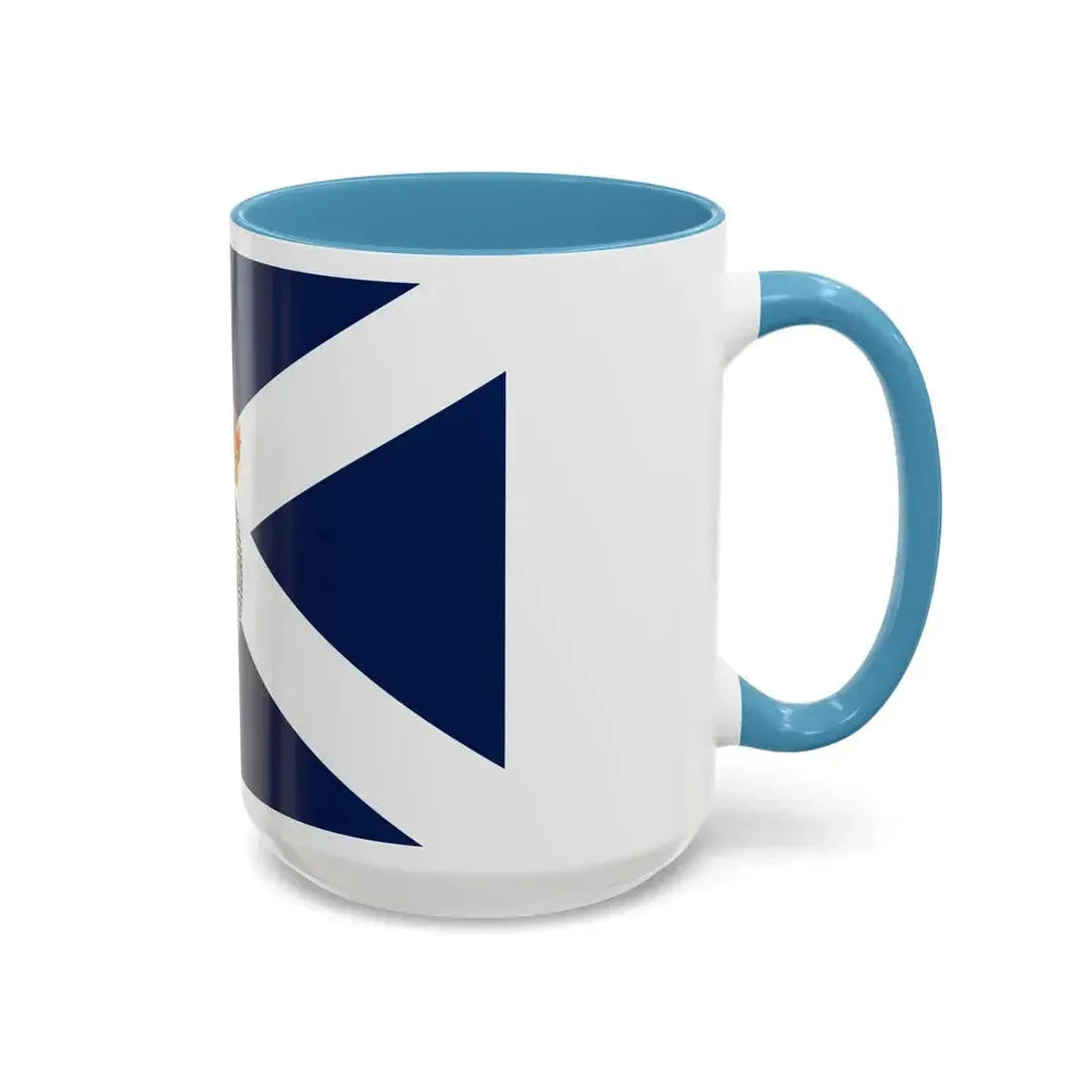 Flag of Santa Cruz de Tenerife Spain - Accent Coffee Mug - Go Mug Yourself