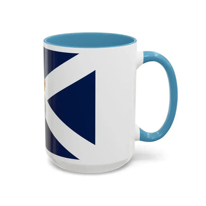 Flag of Santa Cruz de Tenerife Spain - Accent Coffee Mug - Go Mug Yourself