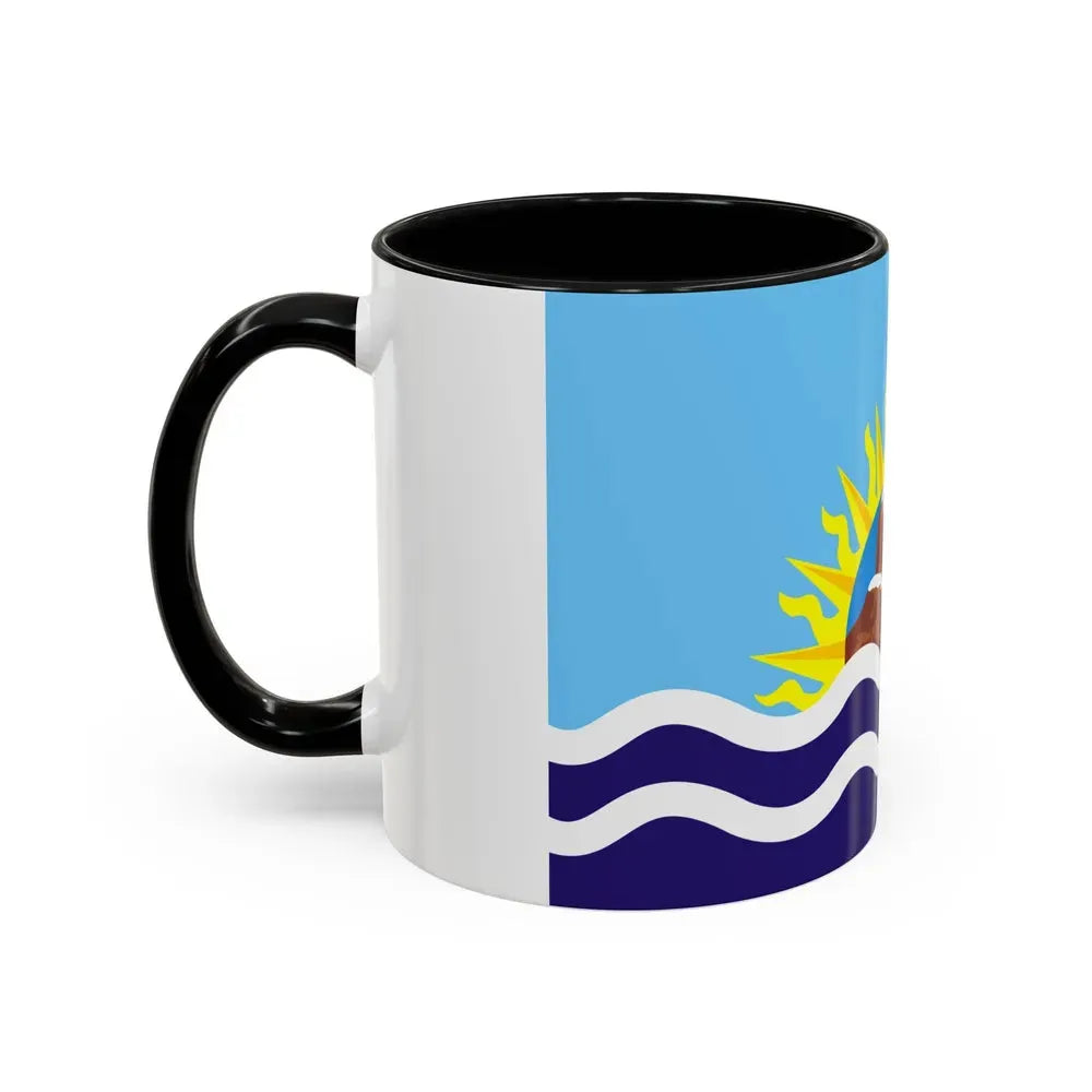 Flag of Santa Cruz Province Argentina - Accent Coffee Mug - Go Mug Yourself