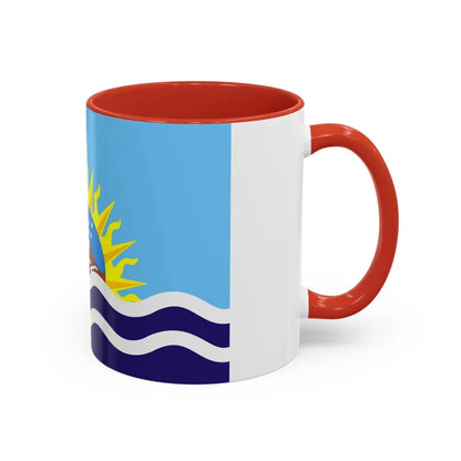 Flag of Santa Cruz Province Argentina - Accent Coffee Mug - Go Mug Yourself
