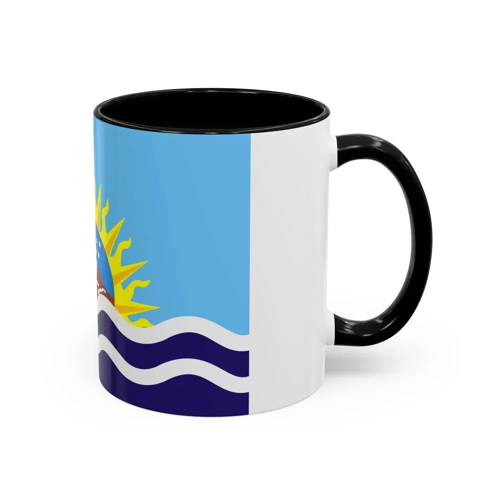 Flag of Santa Cruz Province Argentina - Accent Coffee Mug - Go Mug Yourself