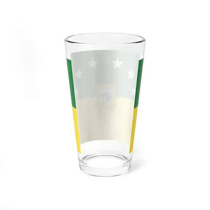Flag of Santa Elena - Ecuador (Ecuador) Pint Glass 16oz - Go Mug Yourself